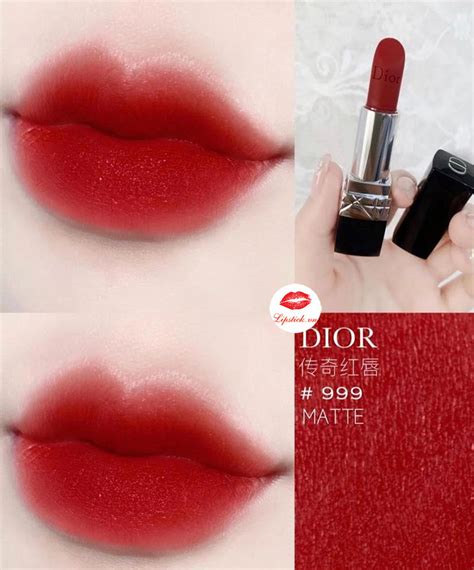 dior rouge dior 999 matte|Dior 999 matte vs velvet.